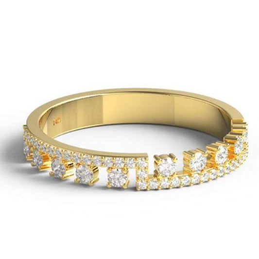Unique Diamond Wedding Ring