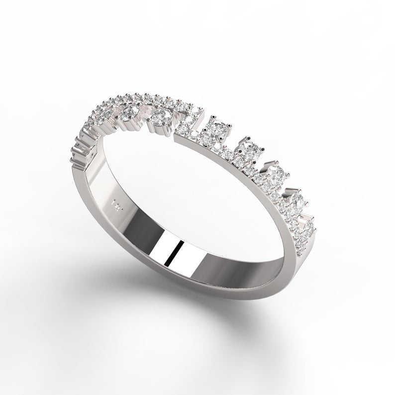Unique Diamond Wedding Ring