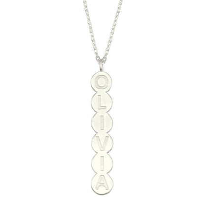 Olivia 14k Gold Personalized Initial Necklace