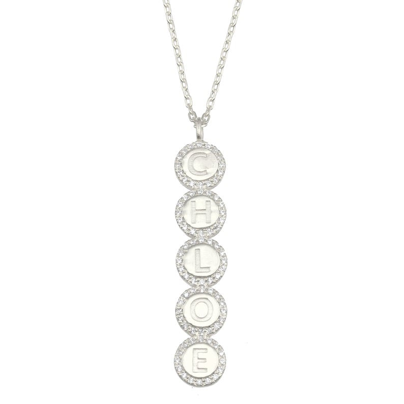 Olivia Diamond Name Necklace