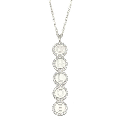 Olivia Diamond Name Necklace