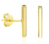 Gold Bar Studs