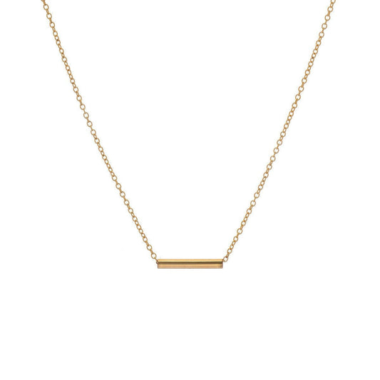 Gold Bar Necklace