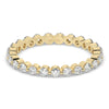 Eternity Wedding Band / 14k Gold Diamond Eternity Wedding Ring / Floating Diamond Eternity Band / Diamond Stacking Ring / Wedding Ring
