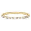 Baguette Diamond Half Eternity Ring