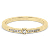 Diamond Wedding Band / 14k Gold Bezel Diamond Wedding Band / Engagement Ring / Diamond Stacking Ring / Wedding Ring / Diamond Gift Ideas