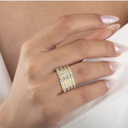 0.50 - 1.5 CT Channel Set Eternity Band / 14k Gold Channel Set Full Eternity Diamond Wedding Ring / Diamond Anniversary Ring / Wedding Gift