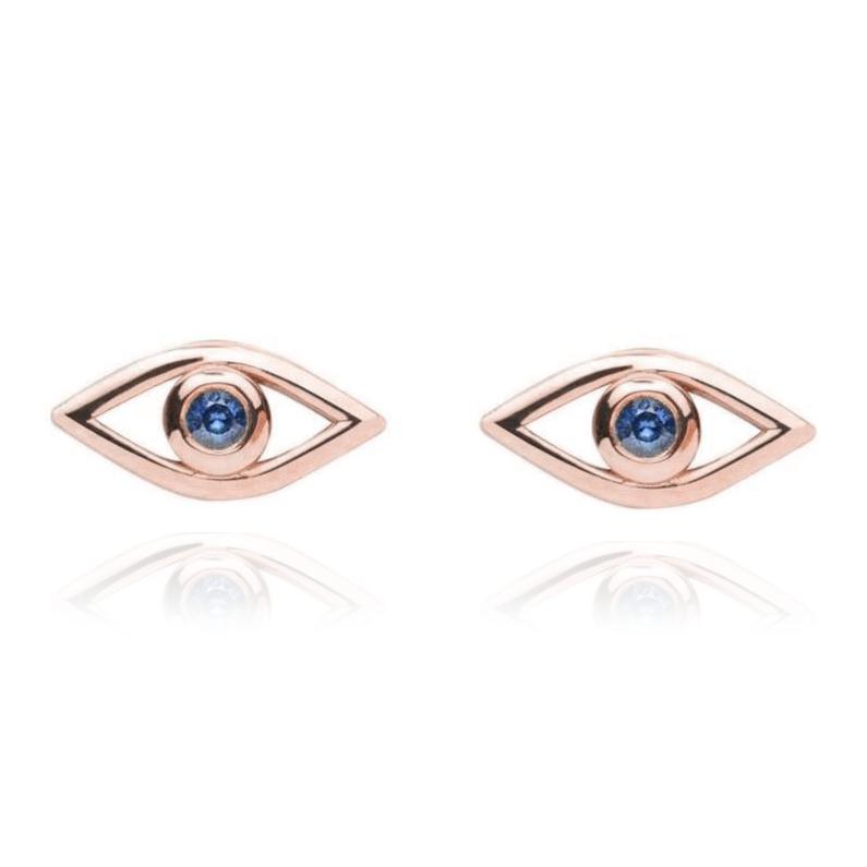 Evil Eye Stud Earrings
