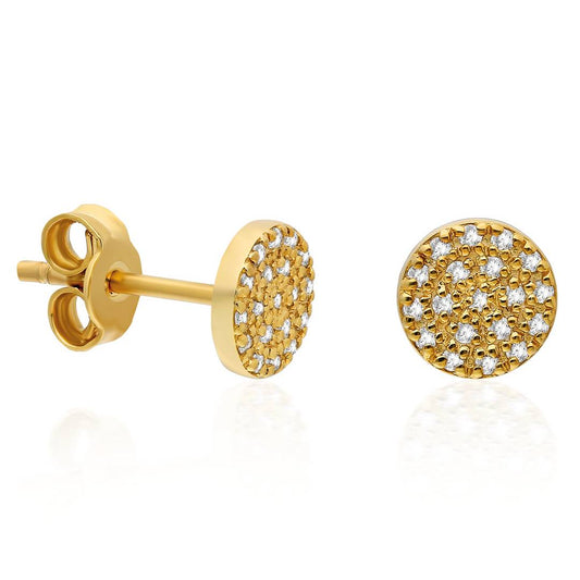 Diamond Disc Studs