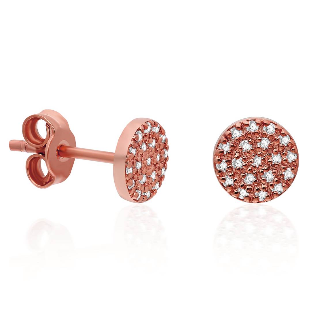 Diamond Disc Studs