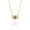 Diamond Evil Eye Necklace
