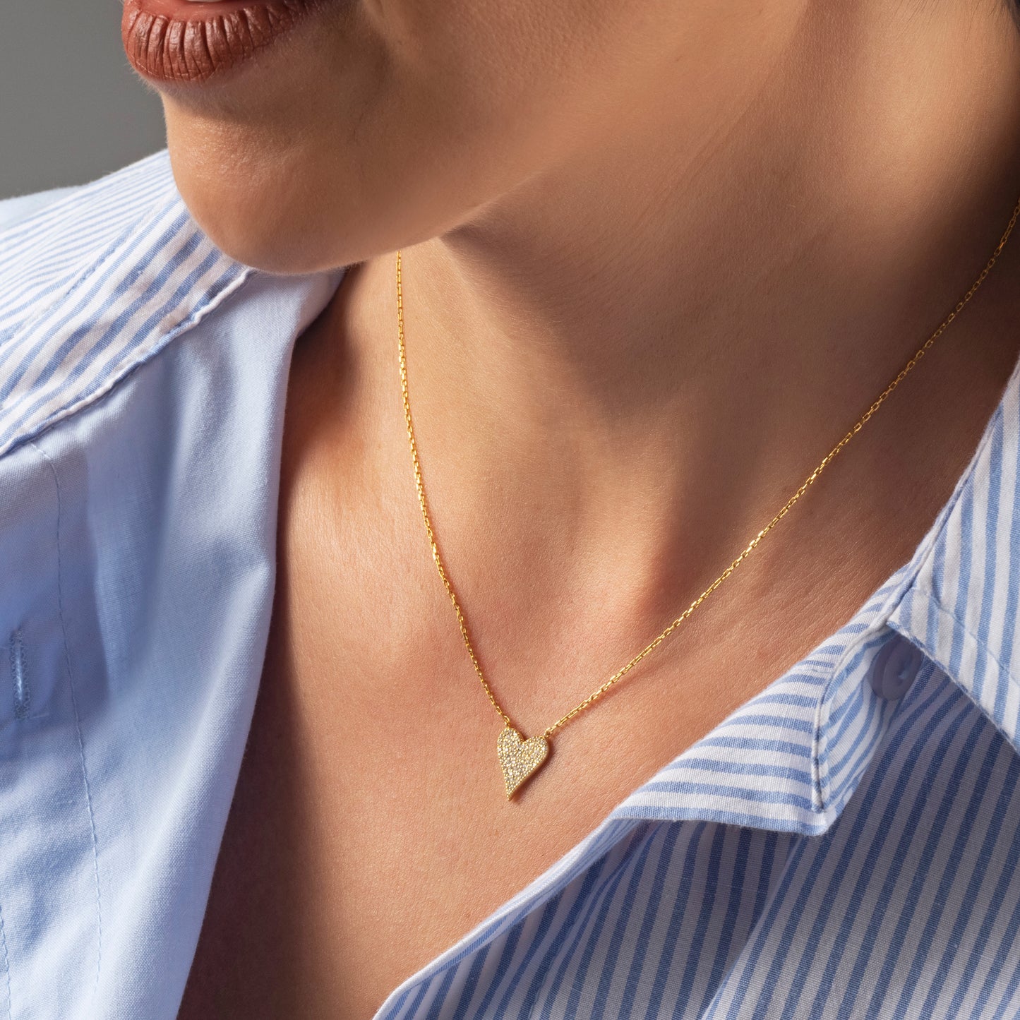 Diamond Heart Necklace