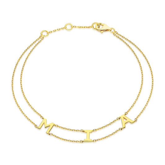 Gold Name Bracelet