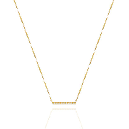 Bar Diamond Necklace
