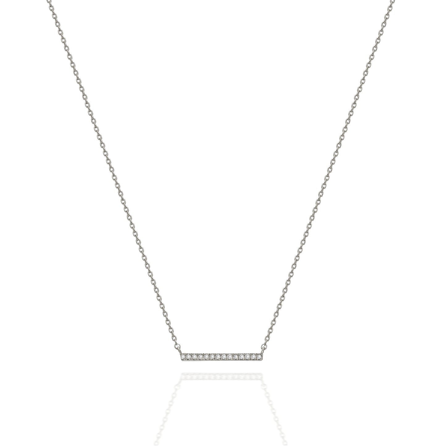 Bar Diamond Necklace
