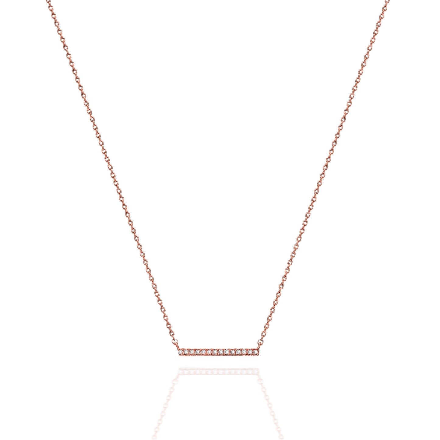 Bar Diamond Necklace