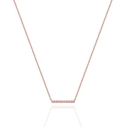 Bar Diamond Necklace