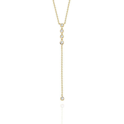 Diamond Lariat Necklace