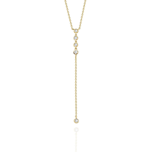 Diamond Lariat Necklace