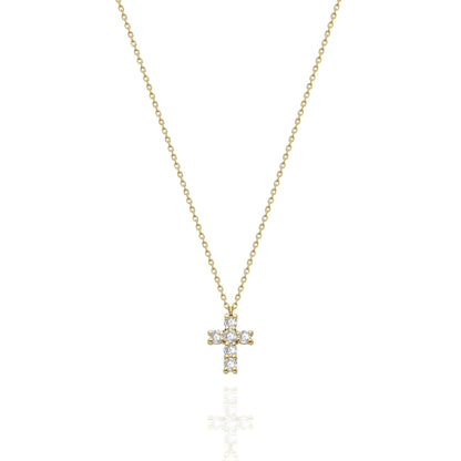 Diamond Cross Necklace