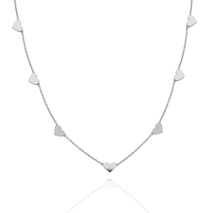 Heart Station Necklace
