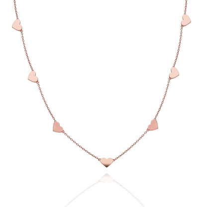 Heart Station Necklace