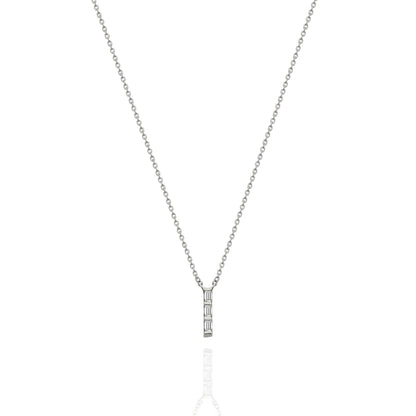 Diamond Bar Necklace