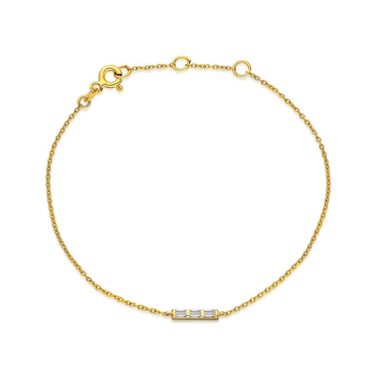 Baguette Diamond Bracelet