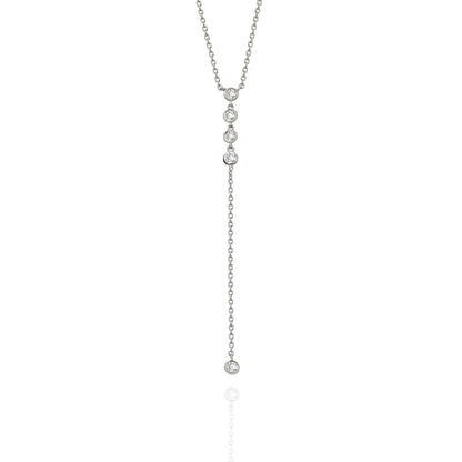 Diamond Lariat Necklace
