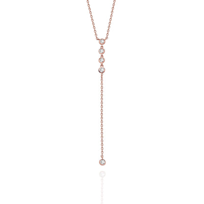 Diamond Lariat Necklace