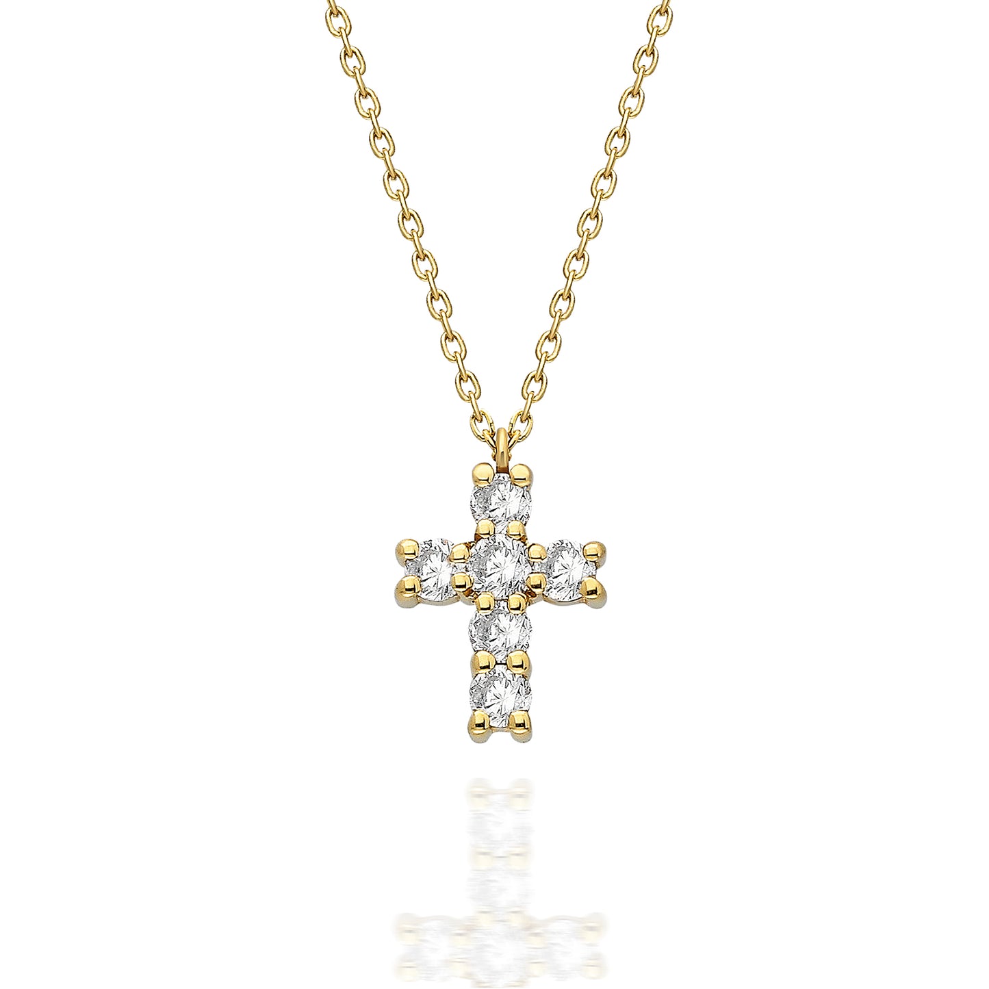 Diamond Cross Necklace