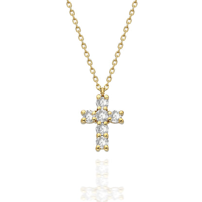 Diamond Cross Necklace