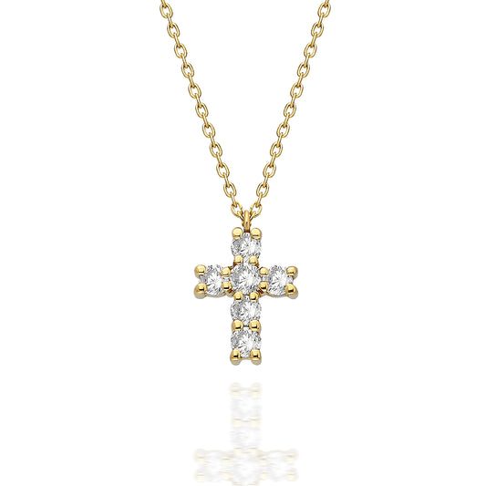 Diamond Cross Necklace