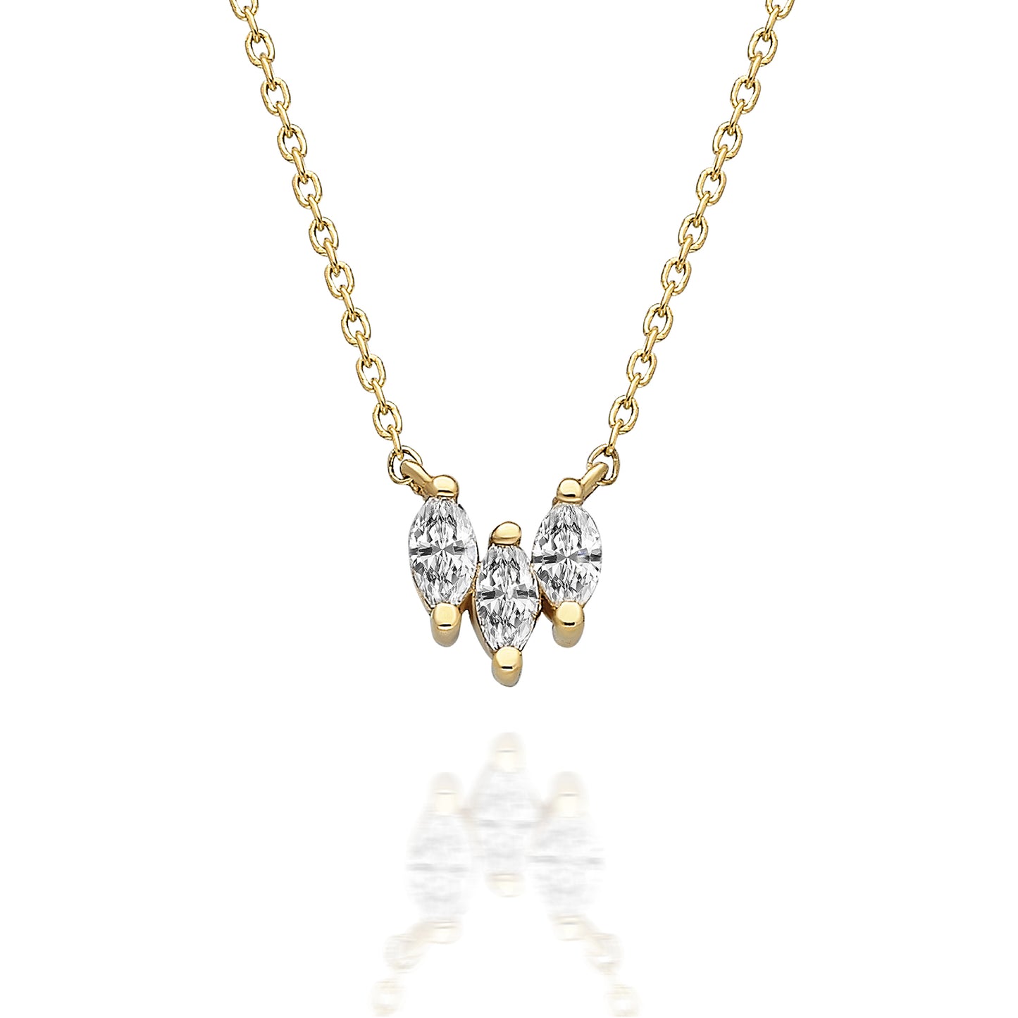 Marquise Tria Necklace