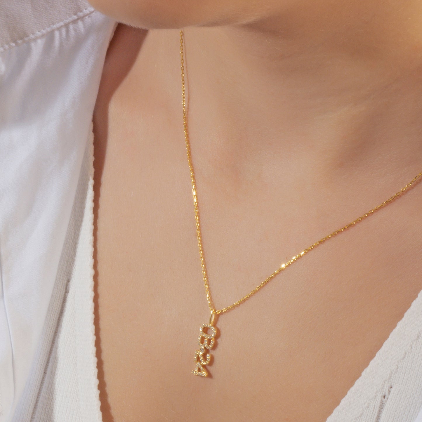 Date/Number Necklace