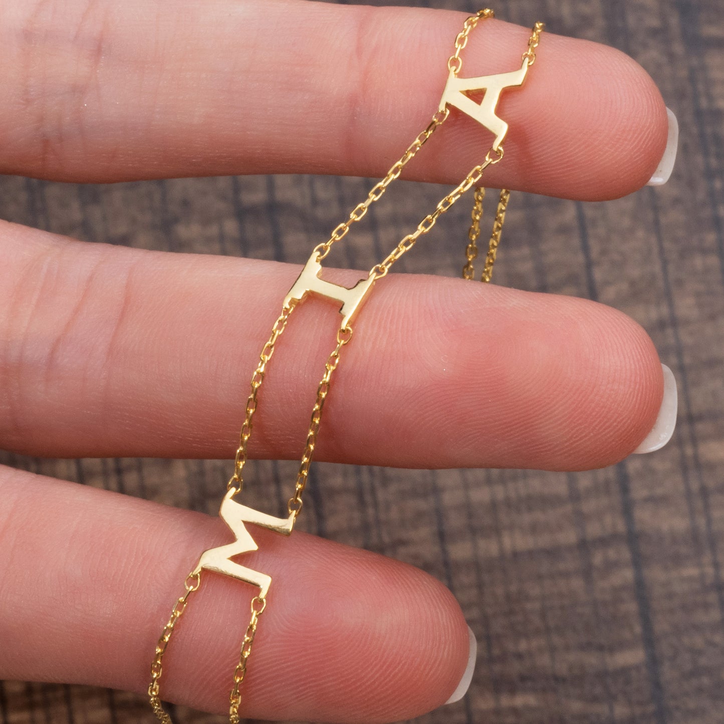 Gold Name Bracelet