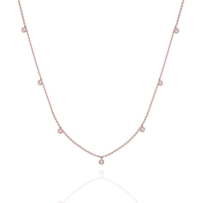Diamond Station Necklace