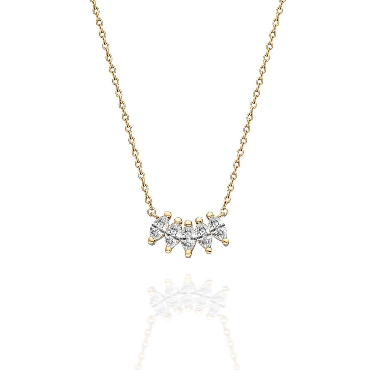 Marquise Diamond Necklace