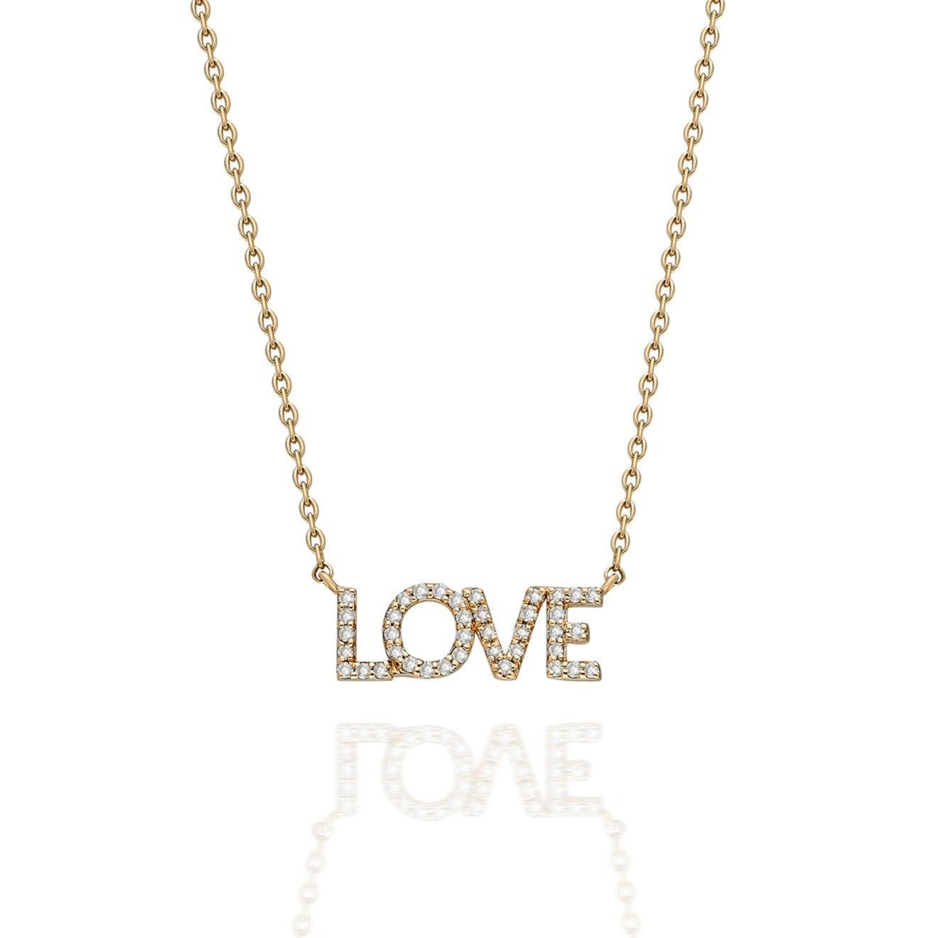 Diamond Love Necklace