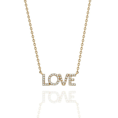 Diamond Love Necklace