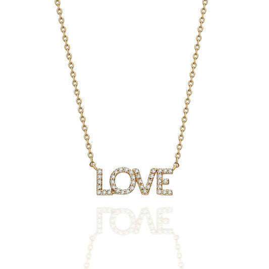 Diamond Love Necklace