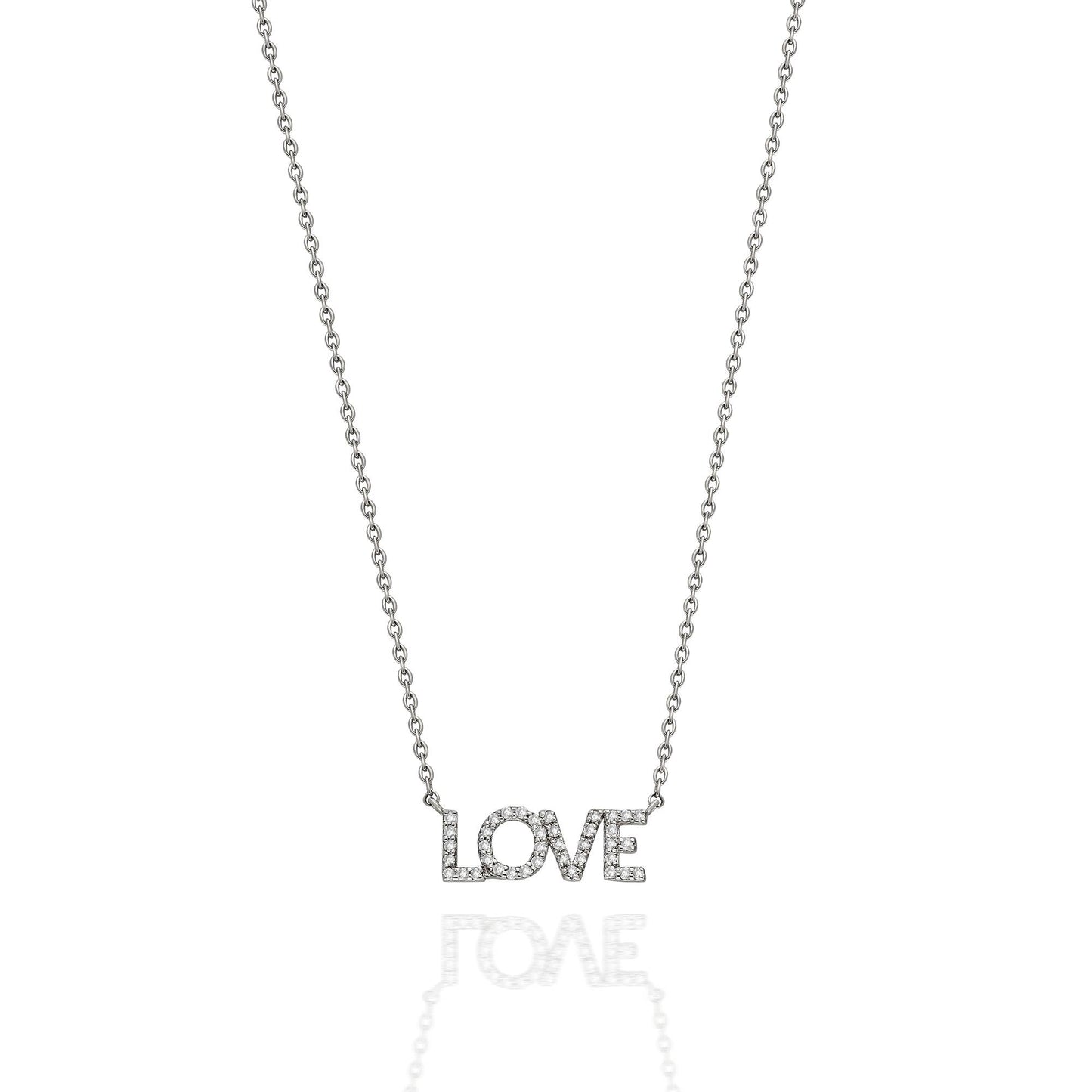 Diamond Love Necklace