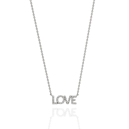 Diamond Love Necklace