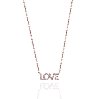 Diamond Love Necklace