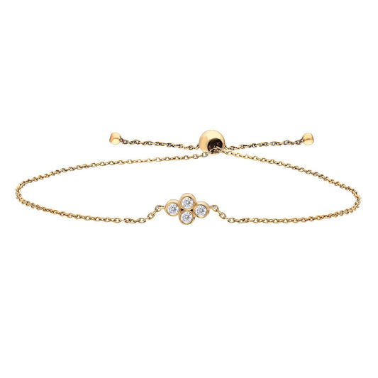 Diamond Bolo Bracelet