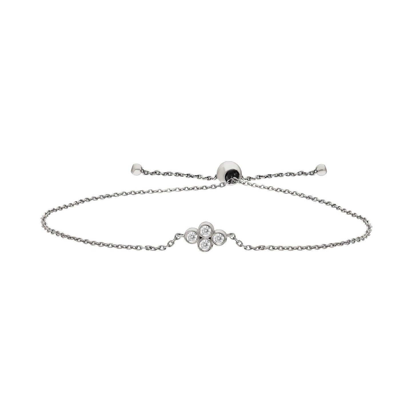 Diamond Bolo Bracelet
