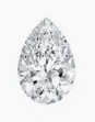Pear cut diamond